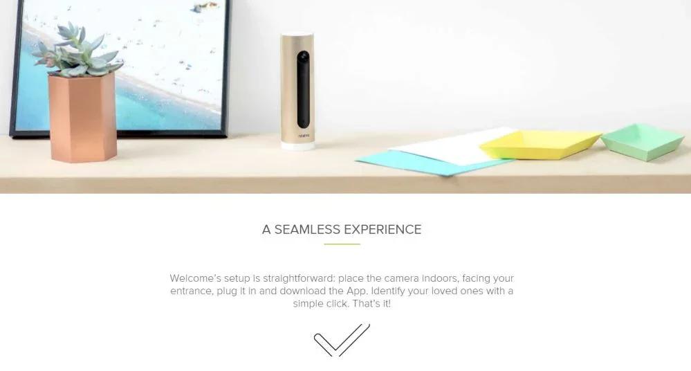 NETATMO Welcome Indoor Security Camera NSC01-P - LX2001 - Homewares, Outdoor, Phone Accessories, Cases, Speakers, Headphones + More -