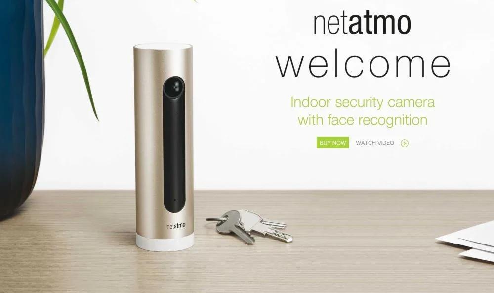 NETATMO Welcome Indoor Security Camera NSC01-P - LX2001 - Homewares, Outdoor, Phone Accessories, Cases, Speakers, Headphones + More -