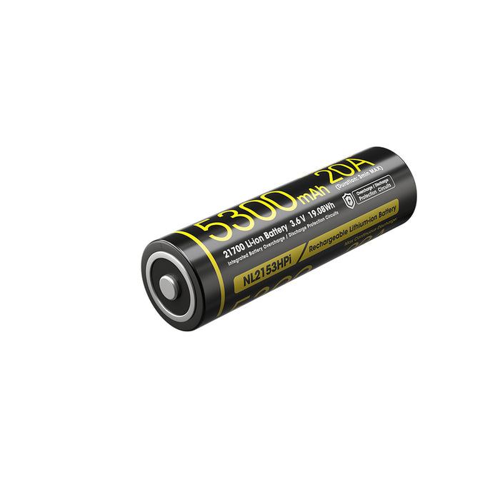 Nitecore Li-Ion Rechargeable 21700 Battery 5300Mah 3.6V