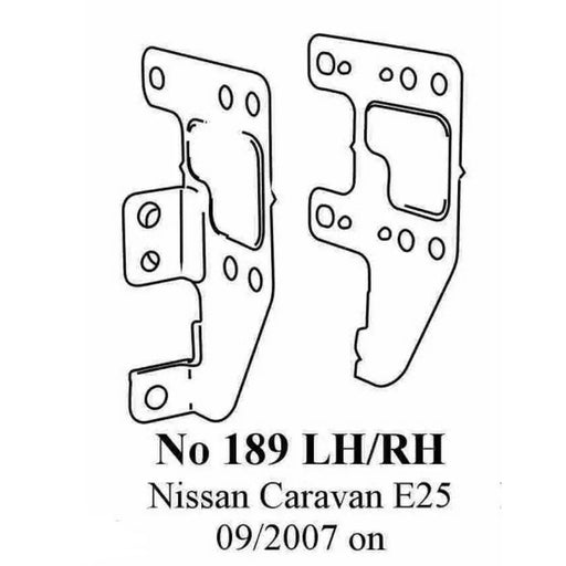 nissan caravan e25 09/2007 on side bkts - LX2001 - Homewares, Outdoor, Phone Accessories, Cases, Speakers, Headphones + More -