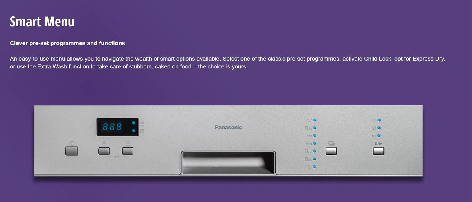 Panasonic Dishwasher Freestanding Dishwasher - Stainless Steel - LX2001 - Homewares, Outdoor, Phone Accessories, Cases, Speakers, Headphones + More -