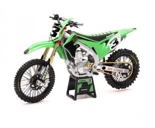 NEW RAY MODEL 1:12 SCALE KAWASAKI KX450F ELI TOMAC - LX2001 - Homewares, Outdoor, Phone Accessories, Cases, Speakers, Headphones + More -