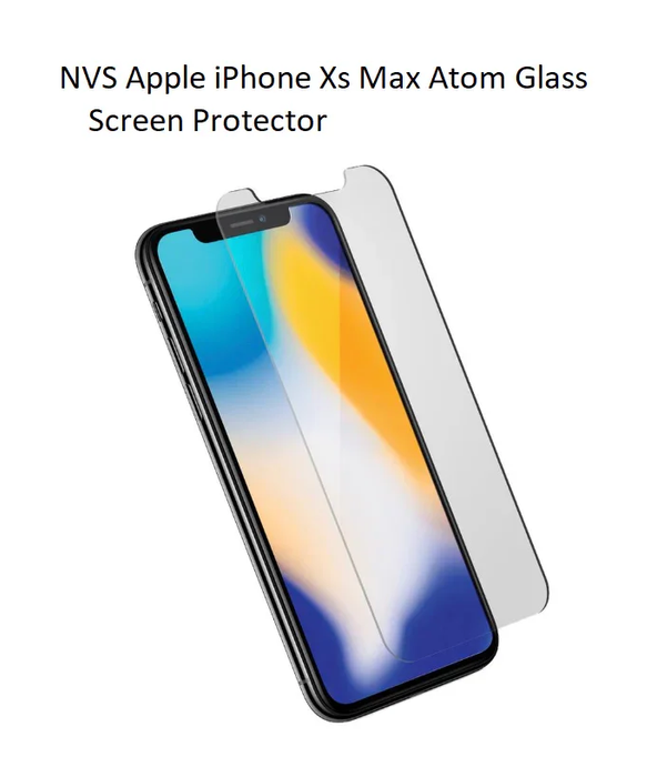 NVS Apple iPhone Xs Max 6.5" Atom Glass Screen Protector NGL-019 - LX2001 - Homewares, Outdoor, Phone Accessories, Cases, Speakers, Headphones + More -