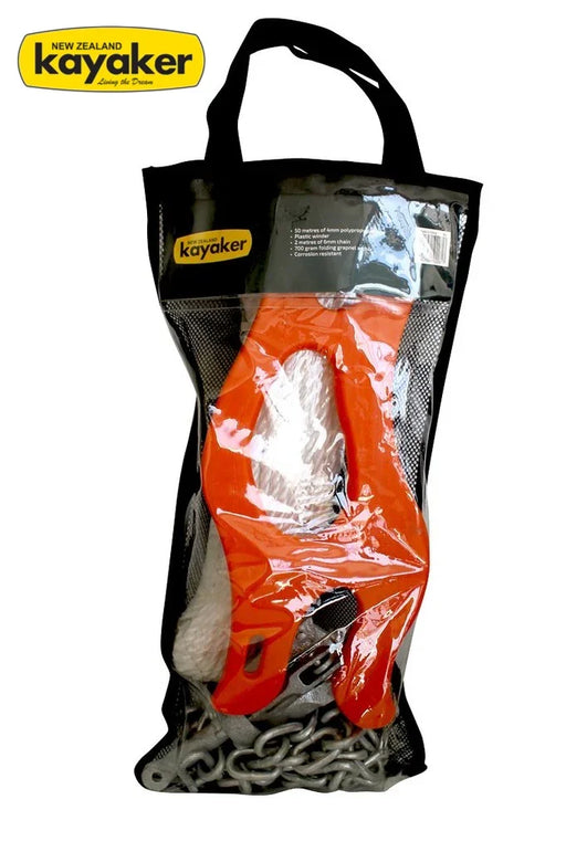 NZ Kayaker Kayak Anchor Pack with Winder 0.7kg KAP - LX2001 - Homewares, Outdoor, Phone Accessories, Cases, Speakers, Headphones + More -