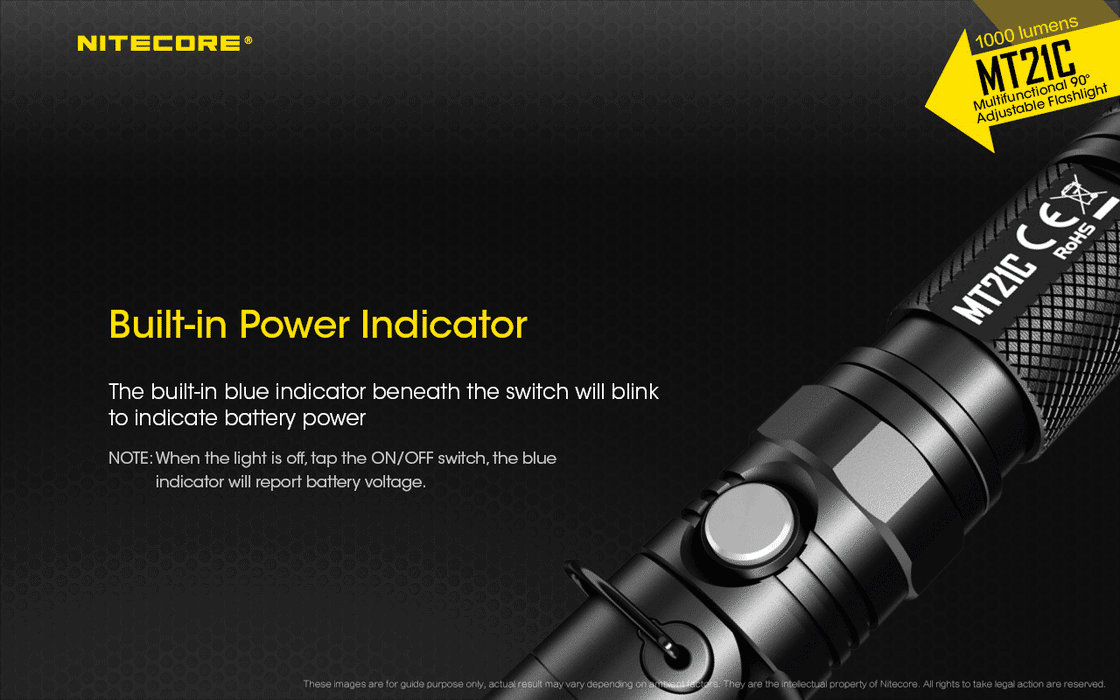 Nitecore MT21C Periscope Torch - LX2001 - Homewares, Outdoor, Phone Accessories, Cases, Speakers, Headphones + More -