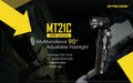 Nitecore MT21C Periscope Torch - LX2001 - Homewares, Outdoor, Phone Accessories, Cases, Speakers, Headphones + More -