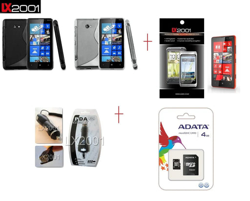 Nokia Lumia 820 Case 4GB Car Charger SP - LX2001 - Homewares, Outdoor, Phone Accessories, Cases, Speakers, Headphones + More -