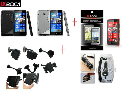 Nokia Lumia 820 Case Car Kit Holder Charger - LX2001 - Homewares, Outdoor, Phone Accessories, Cases, Speakers, Headphones + More -