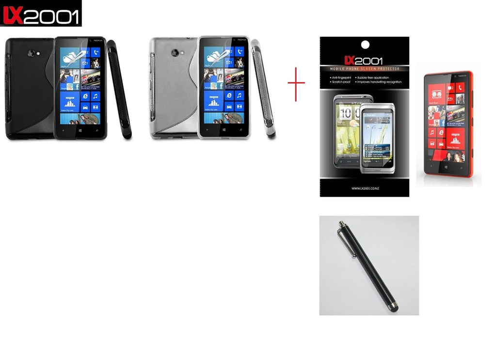 Nokia Lumia 820 Case + Stylus + SP
