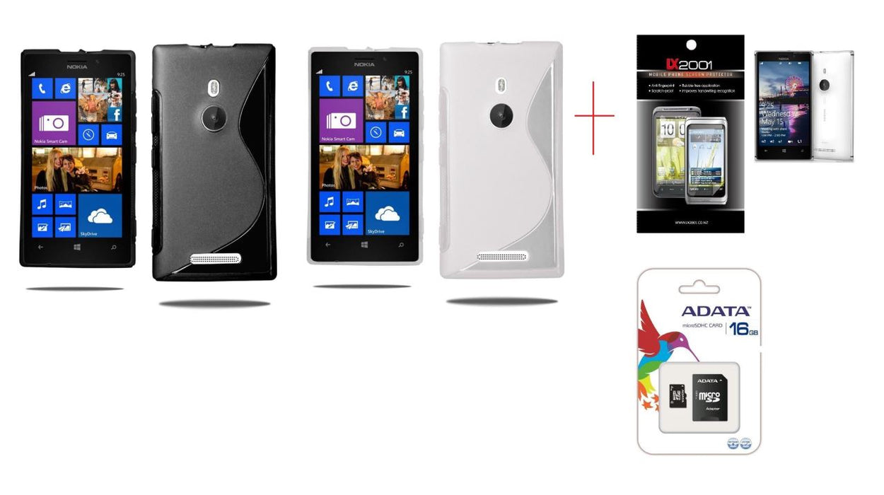 Nokia Lumia 925 Case Screen Protector 16GB MicoSD