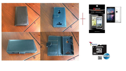 Nokia Lumia 925 Wallet Leather Case SP 32GB MicoSD - LX2001 - Homewares, Outdoor, Phone Accessories, Cases, Speakers, Headphones + More -