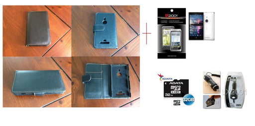 Nokia Lumia 925 Leather Case 32GB MicoSD Charger - LX2001 - Homewares, Outdoor, Phone Accessories, Cases, Speakers, Headphones + More -