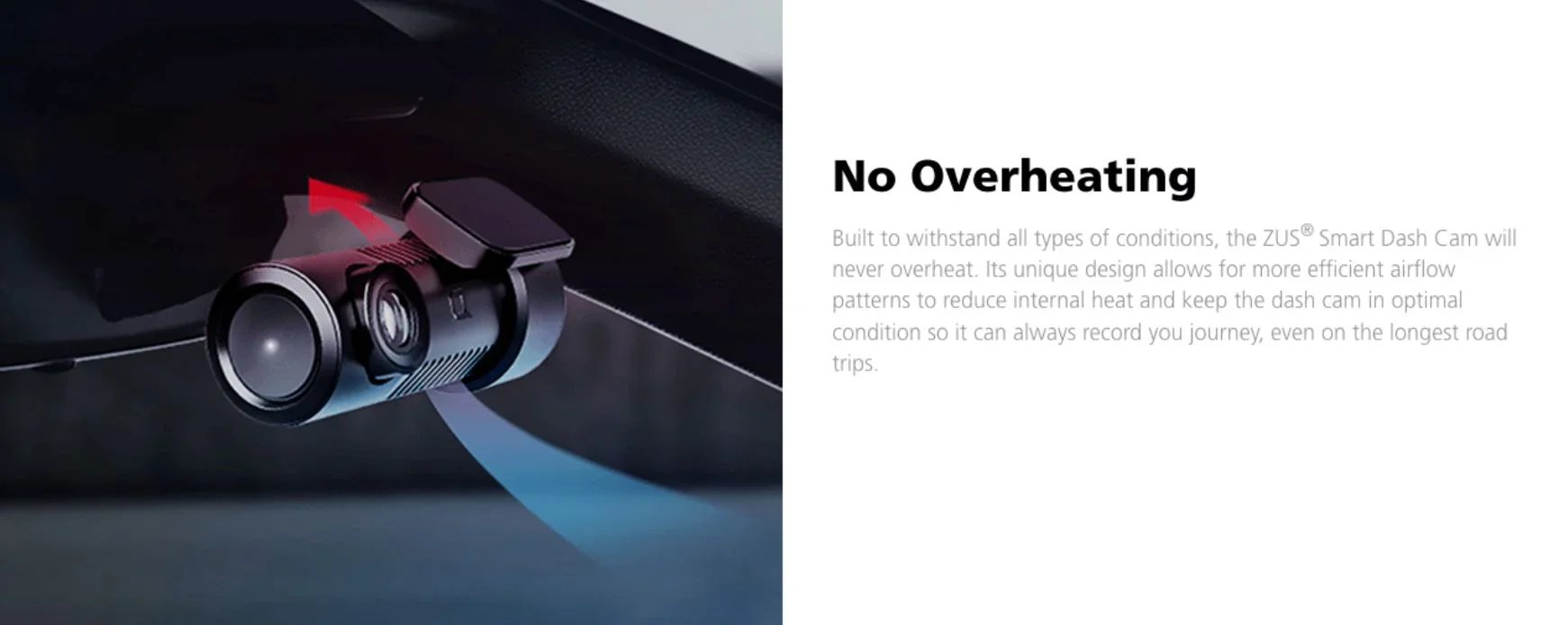 Nonda ZUS Smart Dash Cam Camera ZUDCBKSNA - LX2001 - Homewares, Outdoor, Phone Accessories, Cases, Speakers, Headphones + More -