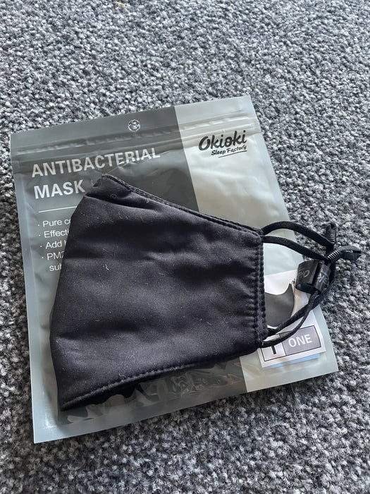 OkiOki Antibacterial Cotton PM2.5 Filter Mask - Black - LX2001 - Homewares, Outdoor, Phone Accessories, Cases, Speakers, Headphones + More -