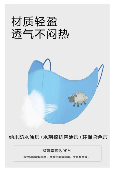 Okioki Face Mask Kids - Blue 9421905598927 - LX2001 - Homewares, Outdoor, Phone Accessories, Cases, Speakers, Headphones + More -