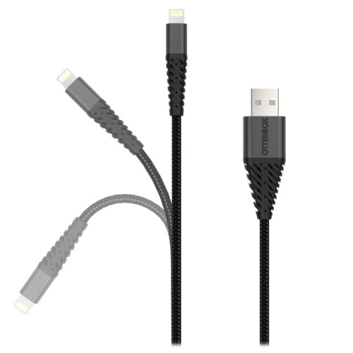 OtterBox Lightning Cable 1m Length - Black 78-51253 660543413059