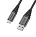 Otterbox 2M USB-C to USB-A Cable Premium Cable - Dark Ash Black 78-52665 840104218334 - LX2001 - Homewares, Outdoor, Phone Accessories, Cases, Speakers, Headphones + More -