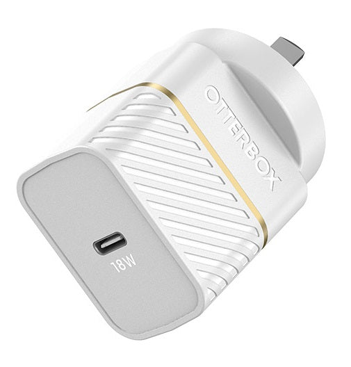 Otterbox USB-C Fast Charge Premium Wall Charger (Type I) - Cloud Dust White 78-80028 840104227503