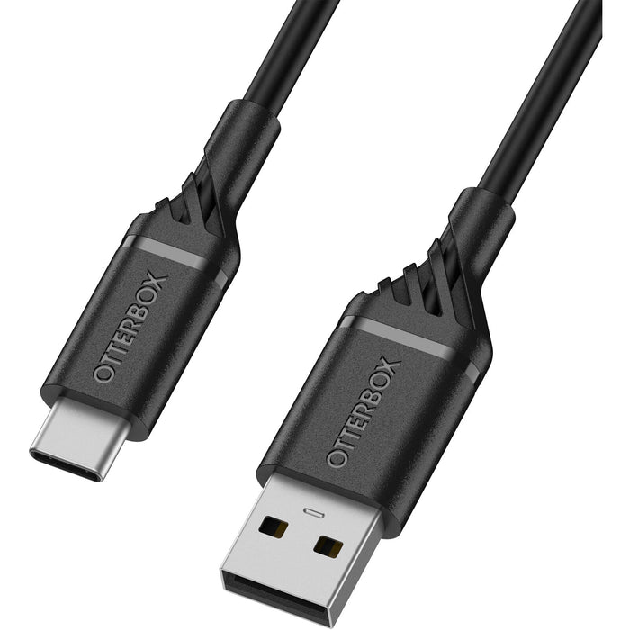 Otterbox USB-C to USB Dual Port Car Charging Kit 24W Combined - Black