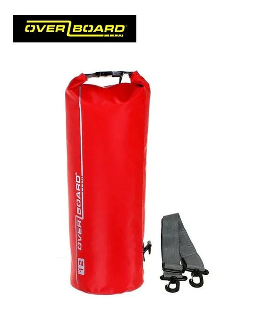 OverBoard Classic Dry Tube Bag 12 Litre - Red 1003R - LX2001 - Homewares, Outdoor, Phone Accessories, Cases, Speakers, Headphones + More -