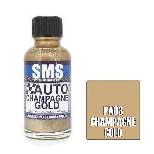 Airbrush Paint 30Ml Auto Colour Champagne Scale Modellers Supply - LX2001 - Homewares, Outdoor, Phone Accessories, Cases, Speakers, Headphones + More -