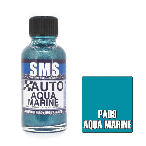 Airbrush Paint 30Ml Auto Aqua Marine Scale Modellers Supply - LX2001 - Homewares, Outdoor, Phone Accessories, Cases, Speakers, Headphones + More -