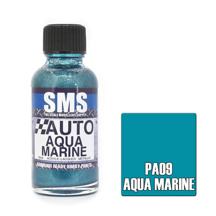 Airbrush Paint 30Ml Auto Aqua Marine Scale Modellers Supply - LX2001 - Homewares, Outdoor, Phone Accessories, Cases, Speakers, Headphones + More -