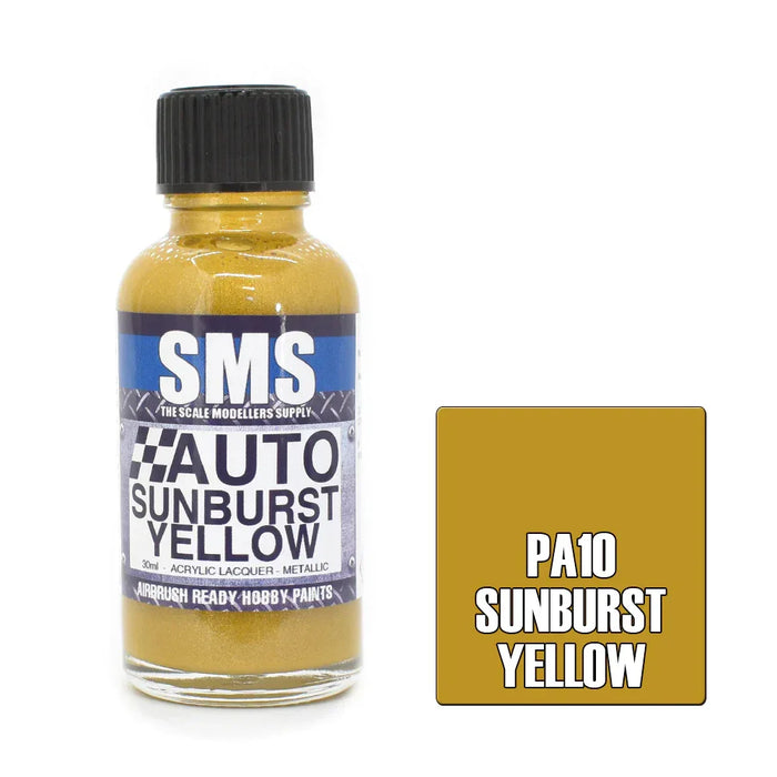 Airbrush Paint 30Ml Auto Sunburst Yellow Scale Modellers Supply - LX2001 - Homewares, Outdoor, Phone Accessories, Cases, Speakers, Headphones + More -