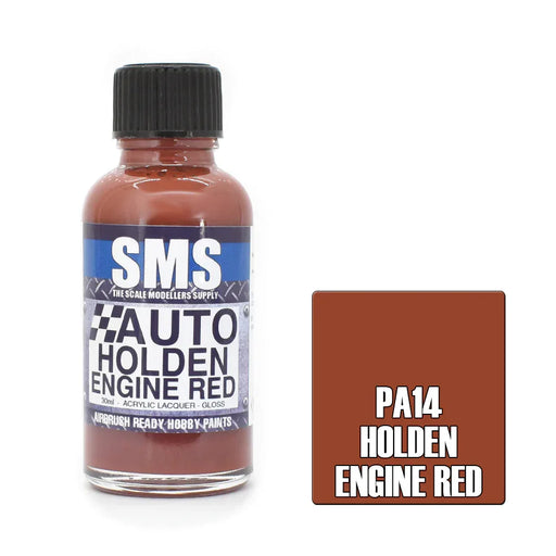 Airbrush Paint 30Ml Auto Colour Holden Engine Red Scale Modellers Supply - LX2001 - Homewares, Outdoor, Phone Accessories, Cases, Speakers, Headphones + More -