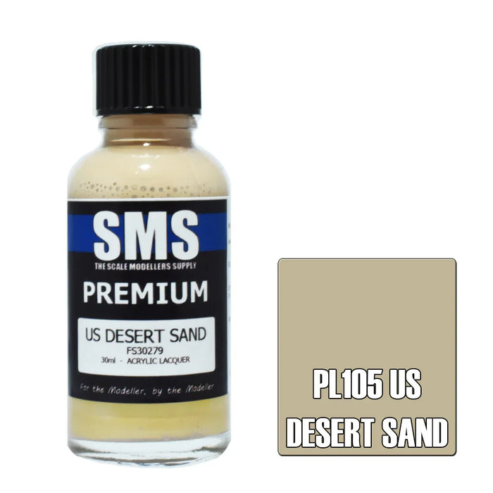 Air Brush paint 30ML PREMIUM US DESERT SAND ACRYLIC lacquer - LX2001 - Homewares, Outdoor, Phone Accessories, Cases, Speakers, Headphones + More -