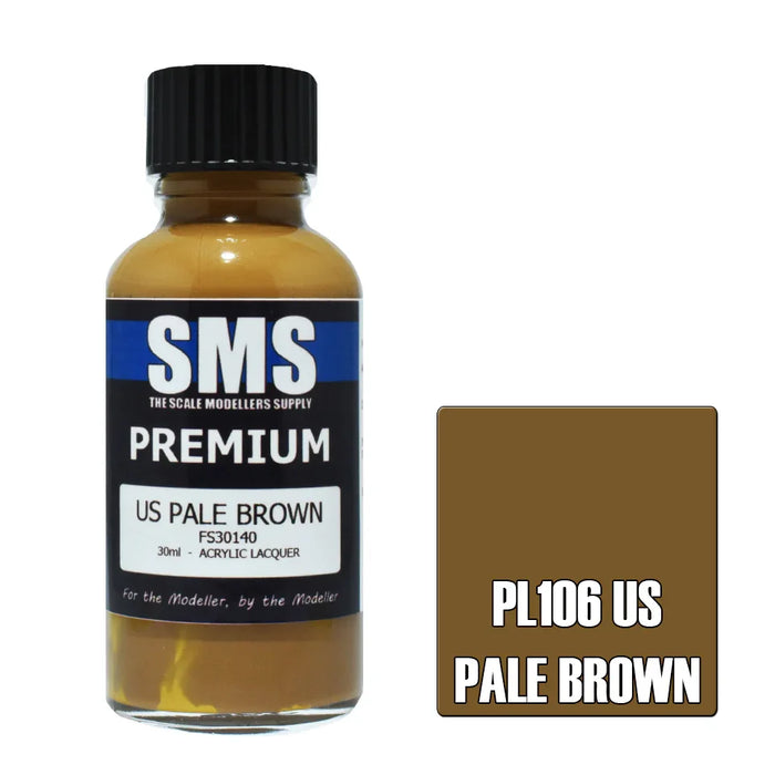 Air Brush paint 30ML PREMIUM US PALE BROWN 30ML ACRYLIC lacquer - LX2001 - Homewares, Outdoor, Phone Accessories, Cases, Speakers, Headphones + More -