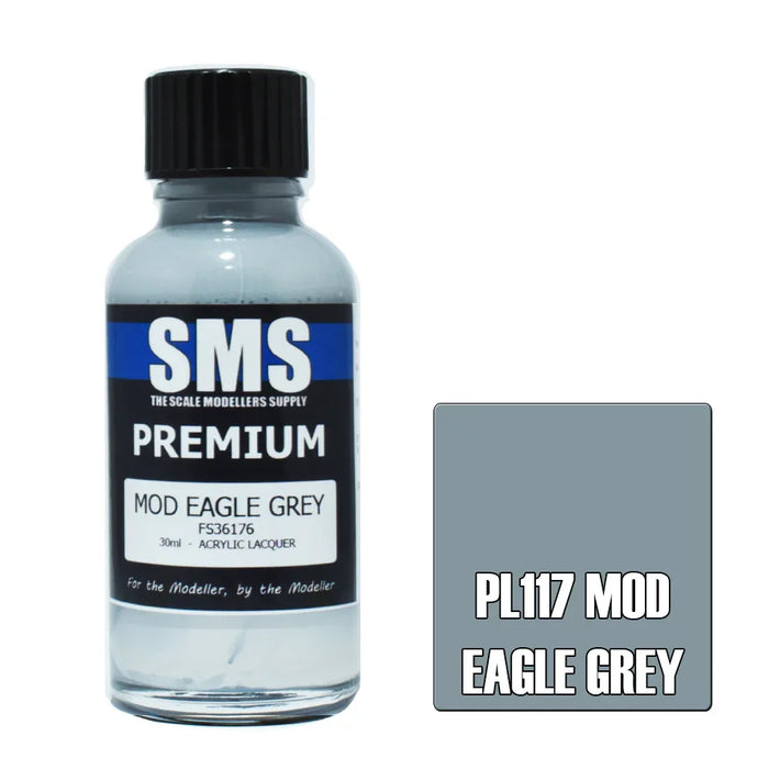 Air Brush paint 30ML PREMIUM MOD EAGLE GREY ACRYLIC lacquer - LX2001 - Homewares, Outdoor, Phone Accessories, Cases, Speakers, Headphones + More -