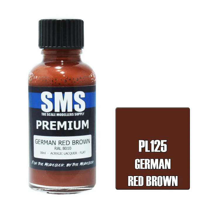 Air Brush paint 30ML PREMIUM GERMAN RED BROWN ACRYLIC lacquer - LX2001 - Homewares, Outdoor, Phone Accessories, Cases, Speakers, Headphones + More -