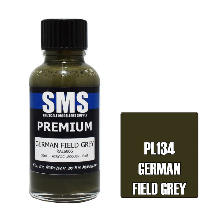 Air Brush paint 30ML PREMIUM GERMAN FIELD GREY ACRYLIC lacquer - LX2001 - Homewares, Outdoor, Phone Accessories, Cases, Speakers, Headphones + More -