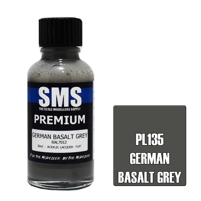 Air Brush paint 30ML PREMIUM GERMAN BASALT GREY ACRYLIC lacquer - LX2001 - Homewares, Outdoor, Phone Accessories, Cases, Speakers, Headphones + More -