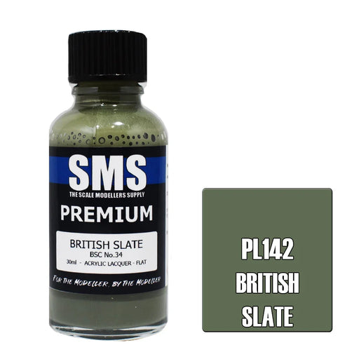 Air Brush paint 30ML PREMIUM BRITISH SLATE ACRYLIC lacquer - LX2001 - Homewares, Outdoor, Phone Accessories, Cases, Speakers, Headphones + More -