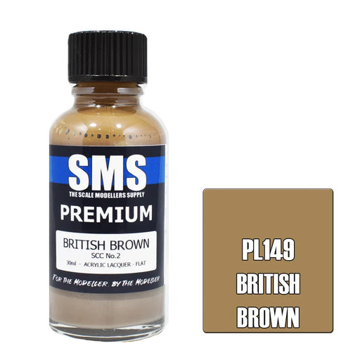 Air Brush paint 30ML PREMIUM BRITISH BROWN SCC NO.2 ACRYLIC lacquer - LX2001 - Homewares, Outdoor, Phone Accessories, Cases, Speakers, Headphones + More -