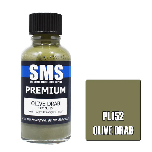 Air Brush paint 30ML PREMIUM OLIVE DRAB SCC NO.15 ACRYLIC lacquer - LX2001 - Homewares, Outdoor, Phone Accessories, Cases, Speakers, Headphones + More -
