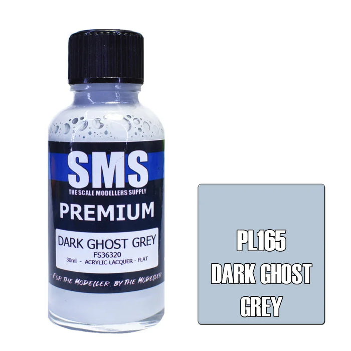 Air Brush paint 30ML PREMIUM DARK GHOST GREY ACRYLIC lacquer - LX2001 - Homewares, Outdoor, Phone Accessories, Cases, Speakers, Headphones + More -