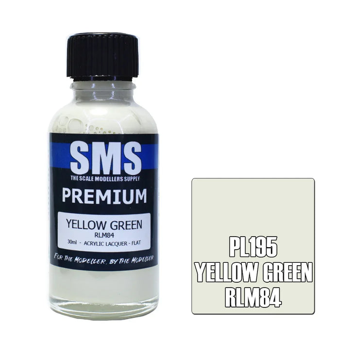 Air Brush paint 30ML PREMIUM YELLOW GREEN RLM84 ACRYLIC lacquer - LX2001 - Homewares, Outdoor, Phone Accessories, Cases, Speakers, Headphones + More -