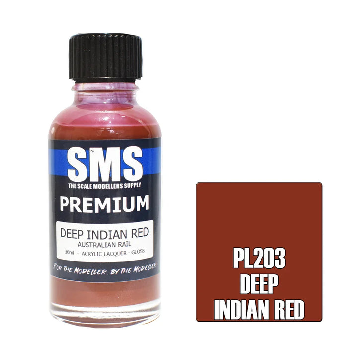 Air Brush paint 30ML PREMIUM DEEP INDIAN RED ACRYLIC lacquer - LX2001 - Homewares, Outdoor, Phone Accessories, Cases, Speakers, Headphones + More -