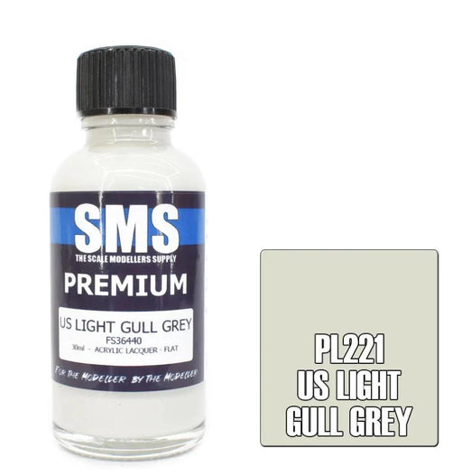Airbrush Paint 30Ml Premium Us Light Gull Grey Acrylic Lacquer Scale Modellers Supply - LX2001 - Homewares, Outdoor, Phone Accessories, Cases, Speakers, Headphones + More -