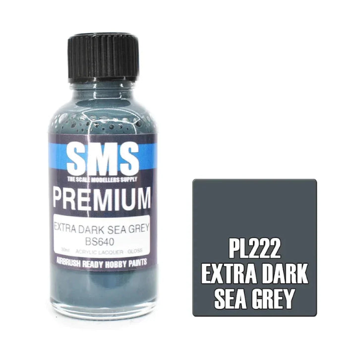 Airbrush Paint 30Ml Premium Extra Dark Sea Grey Acrylic Lacquer Scale Modellers Supply - LX2001 - Homewares, Outdoor, Phone Accessories, Cases, Speakers, Headphones + More -