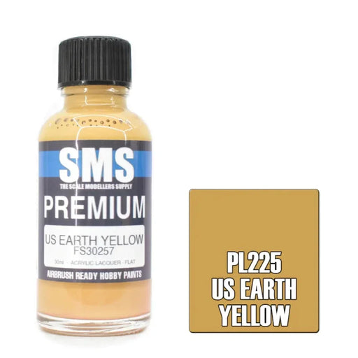 Airbrush Paint 30Ml Premium Us Earth Yellow Acrylic Lacquer Scale Modellers Supply - LX2001 - Homewares, Outdoor, Phone Accessories, Cases, Speakers, Headphones + More -