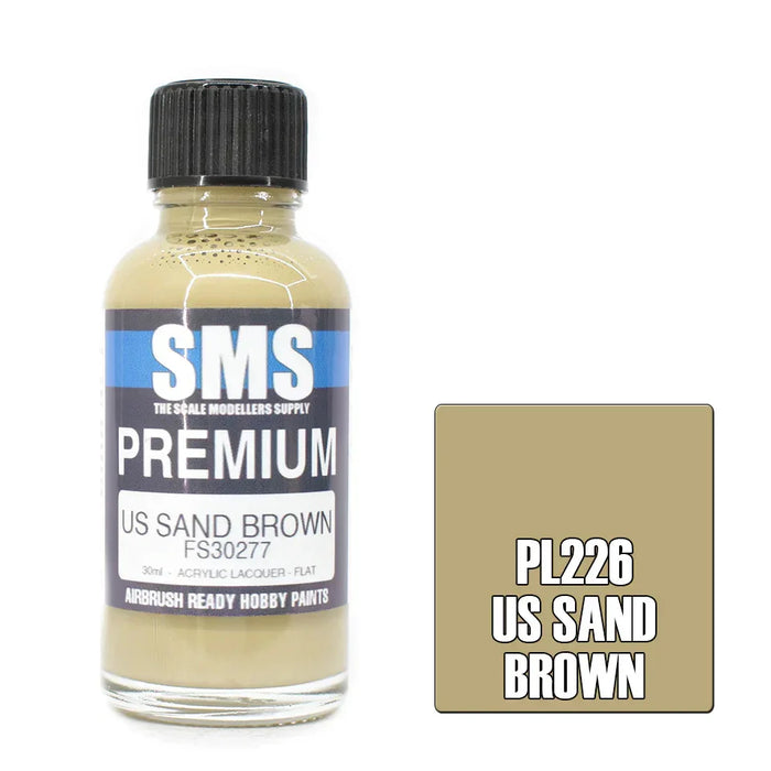Airbrush Paint 30Ml Premium Us Sand Brown Acrylic Lacquer Scale Modellers Supply - LX2001 - Homewares, Outdoor, Phone Accessories, Cases, Speakers, Headphones + More -
