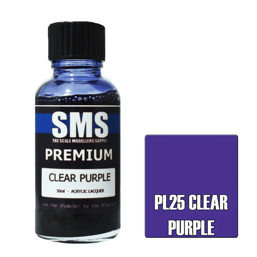 Airbrush Paint 30Ml Premium Clear Purple Acrylic Lacquer Scale Modellers Supply - LX2001 - Homewares, Outdoor, Phone Accessories, Cases, Speakers, Headphones + More -