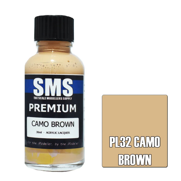 Air Brush paint 30ML PREMIUM CAMO BROWN ACRYLIC lacquer SCALE MODELLERS SUPPLY - LX2001 - Homewares, Outdoor, Phone Accessories, Cases, Speakers, Headphones + More -