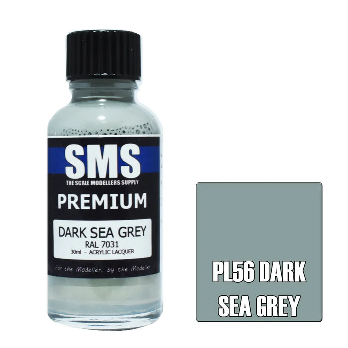 Air Brush paint 30ML PREMIUM DARK SEA GREY ACRYLIC lacquer - LX2001 - Homewares, Outdoor, Phone Accessories, Cases, Speakers, Headphones + More -