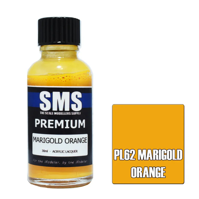 Air Brush paint 30ML PREMIUM MARIGOLD ORANGE ACRYLIC lacquer - LX2001 - Homewares, Outdoor, Phone Accessories, Cases, Speakers, Headphones + More -