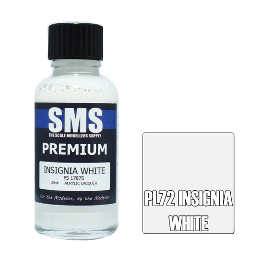 Air Brush paint 30ML PREMIUM INSIGNIA WHITE ACRYLIC lacquer - LX2001 - Homewares, Outdoor, Phone Accessories, Cases, Speakers, Headphones + More -